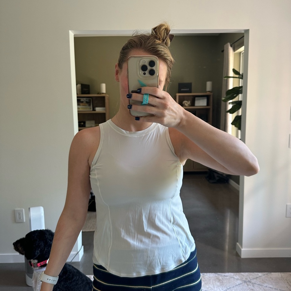 Lululemon Ivory Tank Top